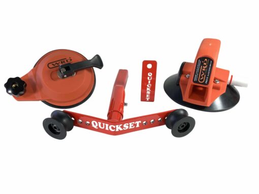QuickSet Tool w/ WRD Cups, auto glass replacement, auto glass tool
