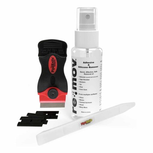 Remov Kit with mini razor scraper