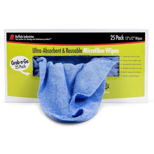 Microfiber wipe towels