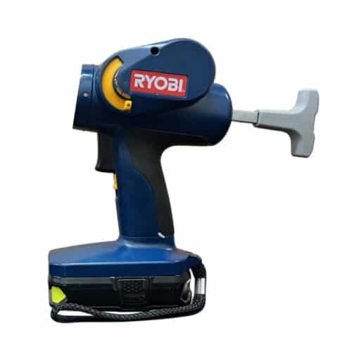 Ryobi old style handle blue