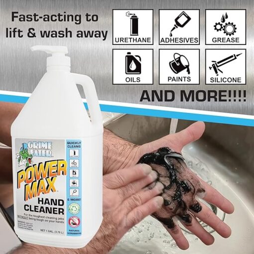 power max hand clean fast action