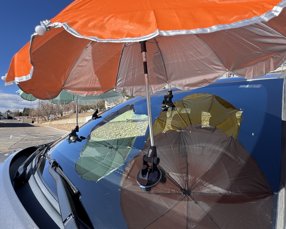 Umbrella for Windshield Chip Repair - Image 4